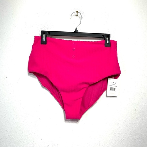 Andie Swim The Snap Bikini Bottom Black Size M NWT - Picture 8 of 8